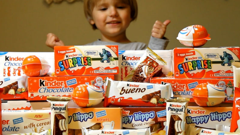 Картинка Шоколад Kinder объявили опасным для здоровья