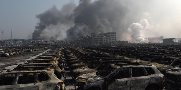 Фото Взрывы в Тяньцзинь: последствия нарушения требований промбезопасности Картинка Взрывы в Тяньцзинь: последствия нарушения требований промбезопасности