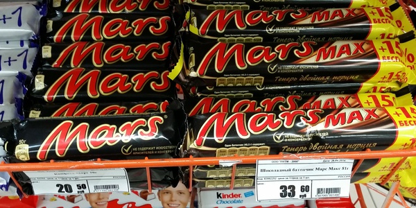 Фото Пластиковый шоколад: компания Mars отзывает свою продукцию в 55 странах мира Картинка Пластиковый шоколад: компания Mars отзывает свою продукцию в 55 странах мира