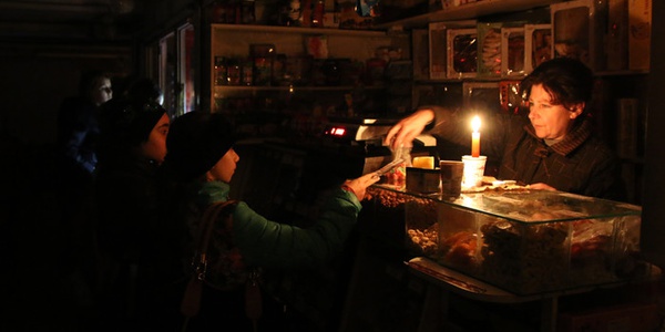 Картинка Отключение электричества в Крыму: более полутора миллионов человек остаются без света