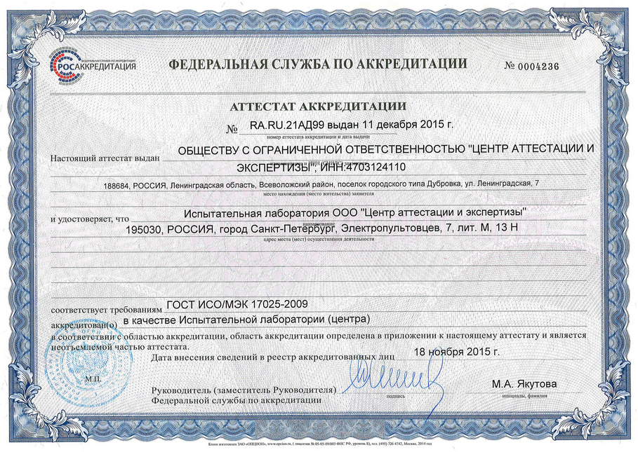 Сертификат соответствия на продукцию по требованиям технических регламентов таможенного союза