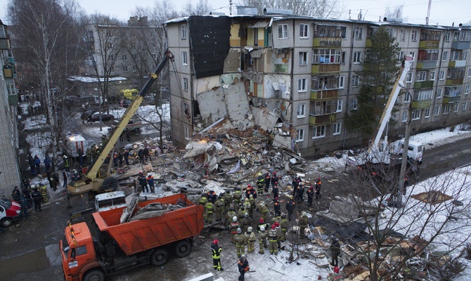Картинка Трагедия в Ярославле: взрыв бытового газа в жилом доме