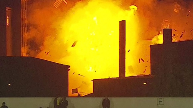 Картинка Пожар на хлебозаводе в Румынии привел к взрыву и травмам