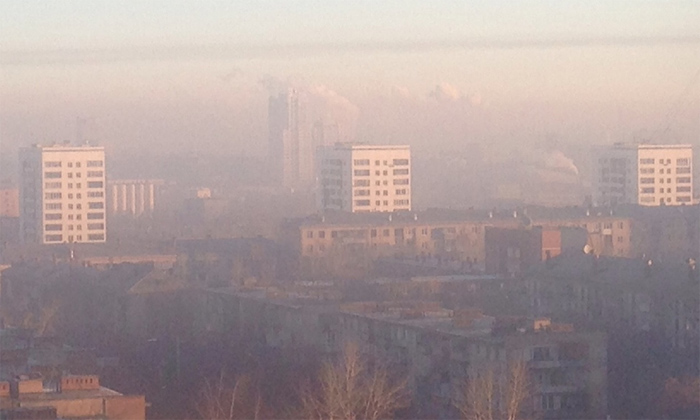 Картинка Над Челябинском держится смог
